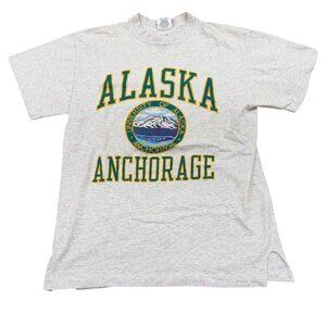 Vintage University of Alaska Anchorage 90's T-Shirt Medium